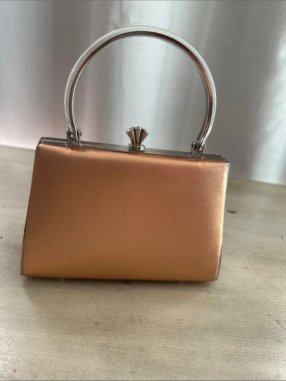 Vintage Debbie Brooks St. Louis Licensee of the USOC Clutch